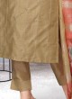 Designer Beige Color Pant Style Suit